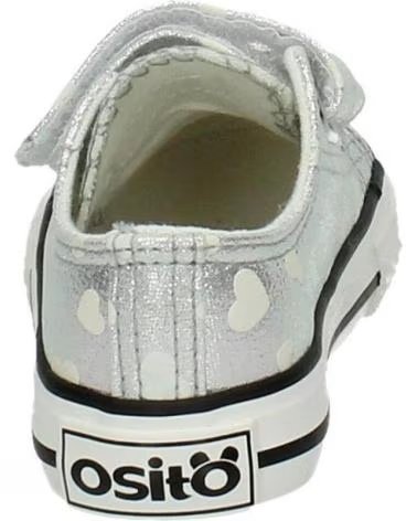 ZAPATILLAS DEPORTIVAS NIÑA CONGUITOS MVS14155 PLATA