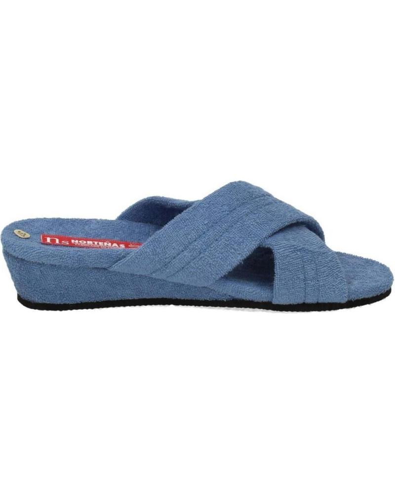 NORTEÑAS ZAPATILLAS CASA MUJER CRUZADA CUNA NORTENAS 9-942 AGUAMAR VARIOS COLORES