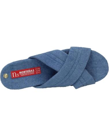 NORTEÑAS ZAPATILLAS CASA MUJER CRUZADA CUNA NORTENAS 9-942 AGUAMAR VARIOS COLORES