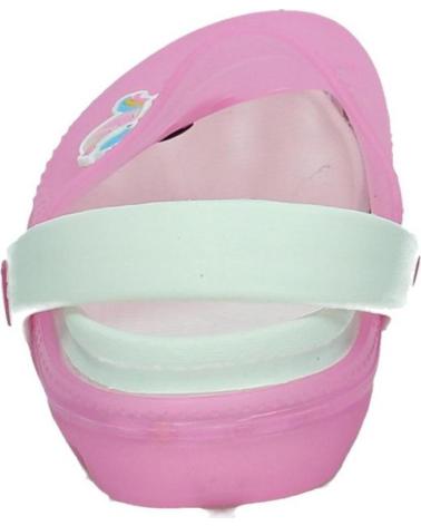 girl Clogs CONGUITOS ZUECO GOMA LUCES ROSA