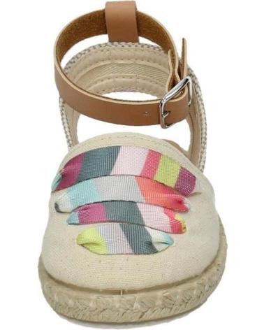 Sandali per Bambina CONGUITOS ALPARGATAS DE NINA CORDONES BEIGE MV121583 úNICO