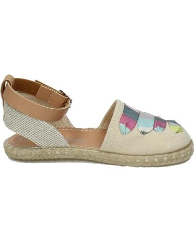 Sandali per Bambina CONGUITOS ALPARGATAS DE NINA CORDONES BEIGE MV121583 úNICO
