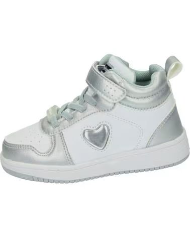 CONGUITOS STIEFELETTE MI1 22404 NAPA SILVER-WHITE WEISS MIT LICHT BLANCO