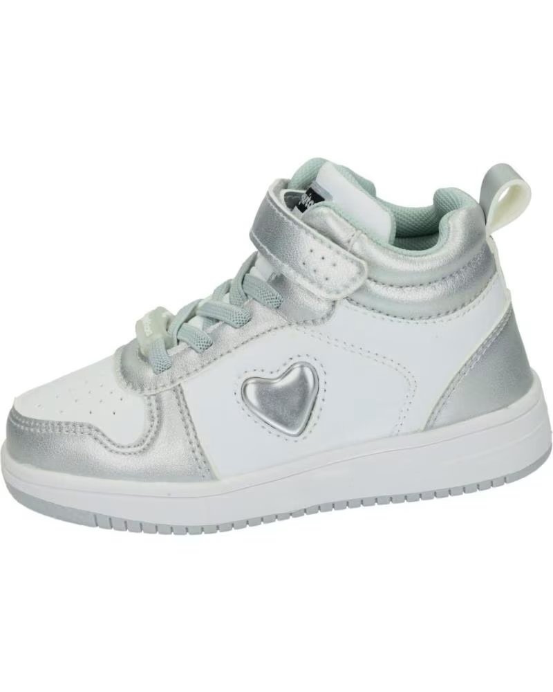 CONGUITOS STIEFELETTE MI1 22404 NAPA SILVER-WHITE WEISS MIT LICHT BLANCO