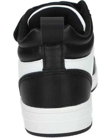 Deportivas de Niña y Niño CONGUITOS ZAPATILLAS UNISEX NEGRO - BLANCO CON LUCES NAPA MI1-22405 úNICO NAPA BLACK-WHITE