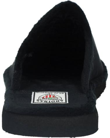 Calzado de casa de Hombre ANDINAS 925-10 NEGRO