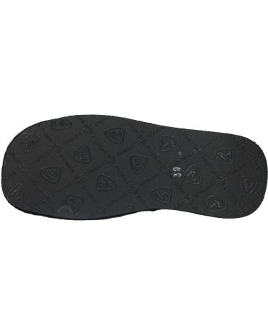 Calzado de casa de Hombre ANDINAS 925-10 NEGRO