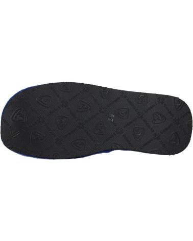Calzado de casa de Hombre andinas 924-2023 NEGRO-AZUL