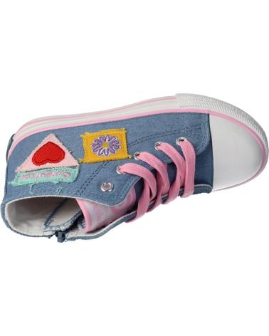 Deportivas de Niña CONGUITOS ZAPATILLAS ALTAS DE NINA PARCHES LONA DENIM NV128334 úNICO