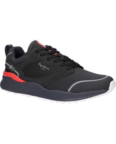 Zapatillas deporte de Hombre PEPE JEANS PMS30777 TRAIL LIGHT KNIT 982 ANTRACITE
