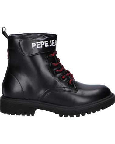 Botas de Mujer y Niña y Niño PEPE JEANS PGS50167 HATTON STRAP 999 BLACK
