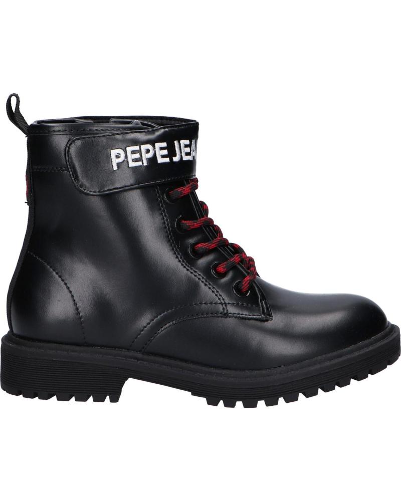 Botas de Mujer y Niña y Niño PEPE JEANS PGS50167 HATTON STRAP 999 BLACK