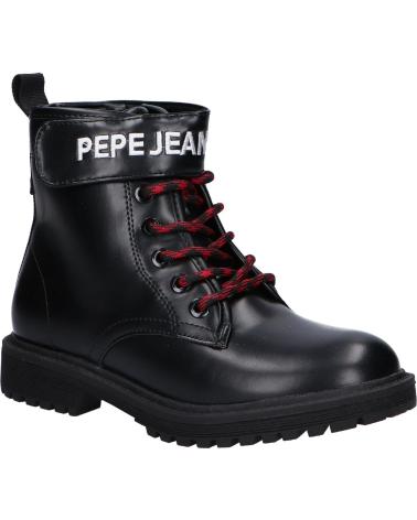 Botas de Mujer y Niña y Niño PEPE JEANS PGS50167 HATTON STRAP 999 BLACK