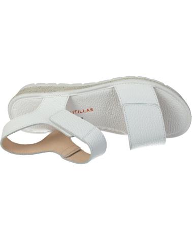 Sandalen für Damen D`CUTILLAS 35315 BLANCO