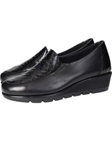 Mocasines de Mujer D`CUTILLAS 77212 NEGRO