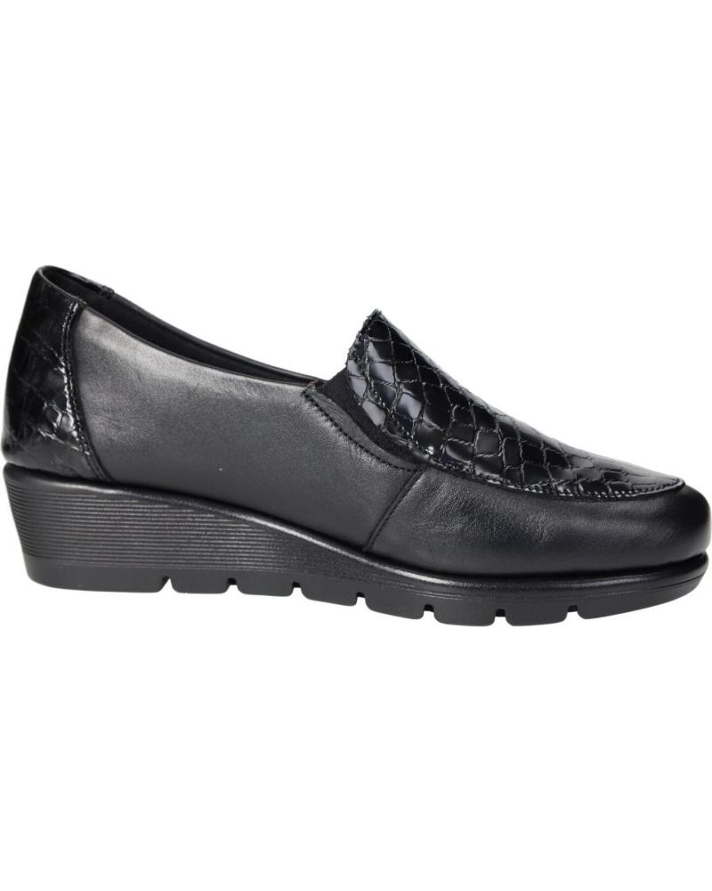 Mocasines de Mujer D`CUTILLAS 77212 NEGRO