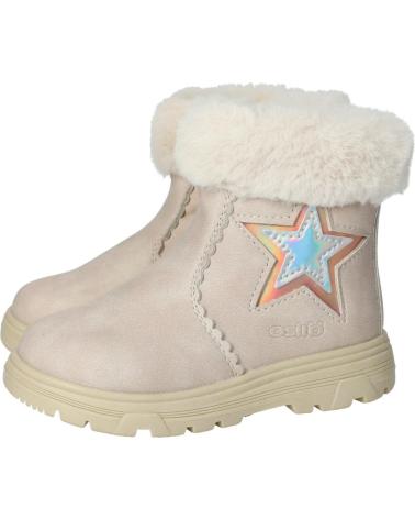 CONGUITOS BOTAS NINA OSITO BY OSSH129003 PINK  BEIGE