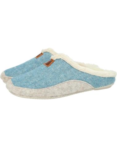 Pantofole per Donna NORTEÑAS 46-192 CIELO