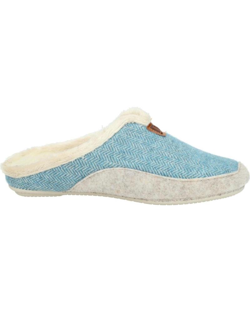 Pantofole per Donna NORTEÑAS 46-192 CIELO