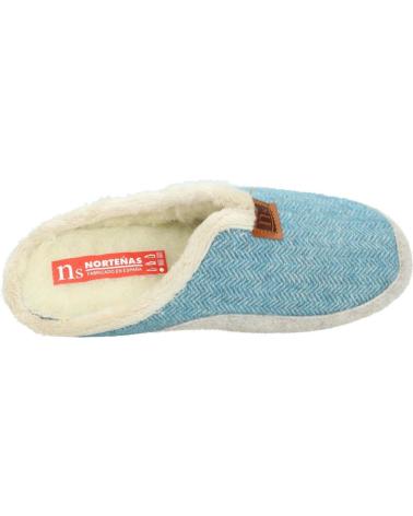 Pantofole per Donna NORTEÑAS 46-192 CIELO