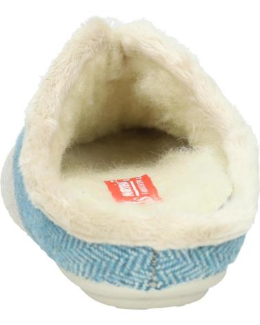 Pantofole per Donna NORTEÑAS 46-192 CIELO