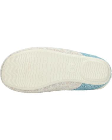 Pantofole per Donna NORTEÑAS 46-192 CIELO
