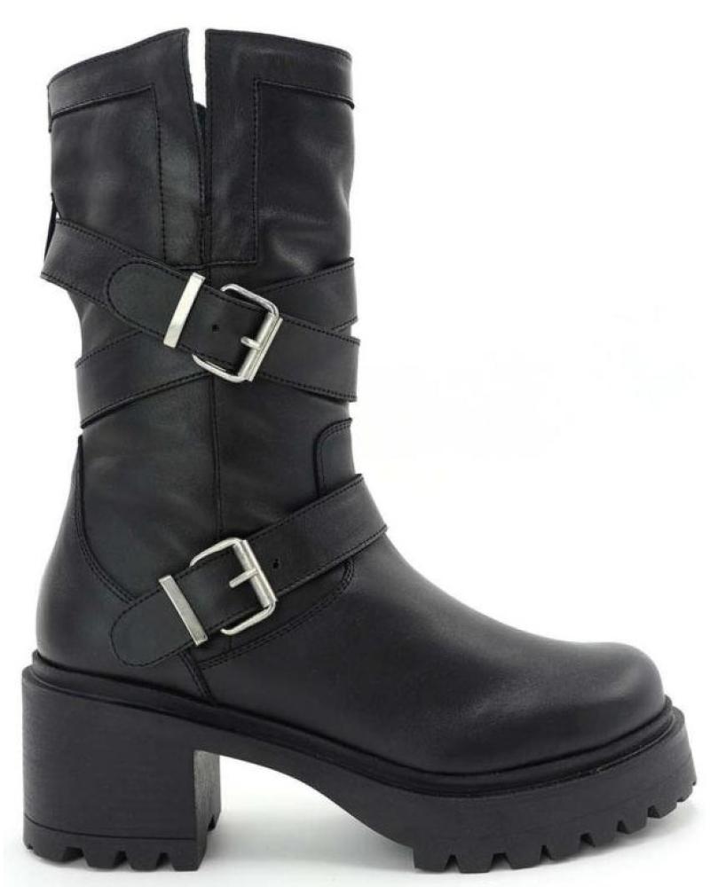 Woman boots CLARA DURAN BOTA MOTORISTA CROSS NEGRO