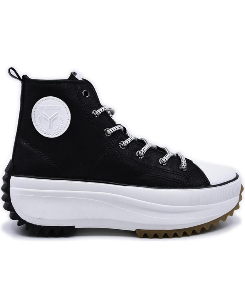 Botas-De-Mujer-YUMAS-ZAPATILLA-SNEAKER-NEGRO