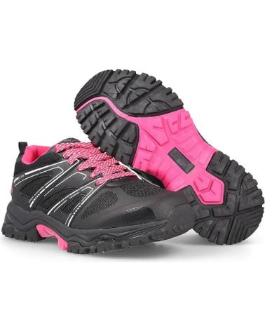 Deportivas de Mujer PAREDES DEPORTIVO TREKKING NEGRO