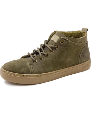 Man Mid boots NATURAL WORLD BOTA 6721-ADEL -- DE HOMBRE CASTANO