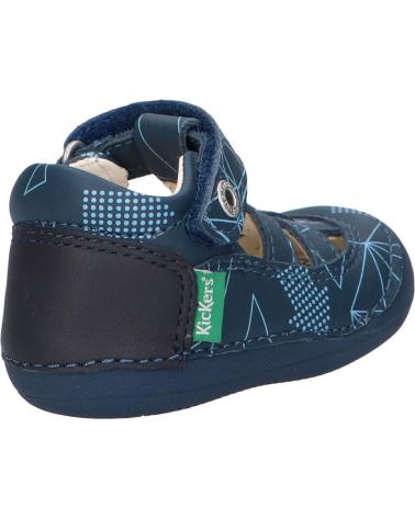 Sapatos de Menino KICKERS 784848-10 SUSHY 103 MARINE GALACTIC