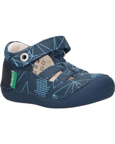 Sapatos de Menino KICKERS 784848-10 SUSHY 103 MARINE GALACTIC