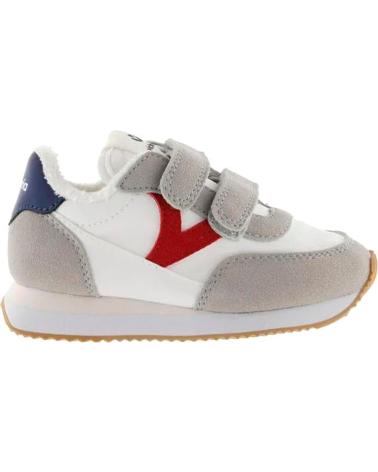 Deportivas de Niña y Niño VICTORIA SNEAKERS NYLON ASTRO KIDS 1137100 ROJO