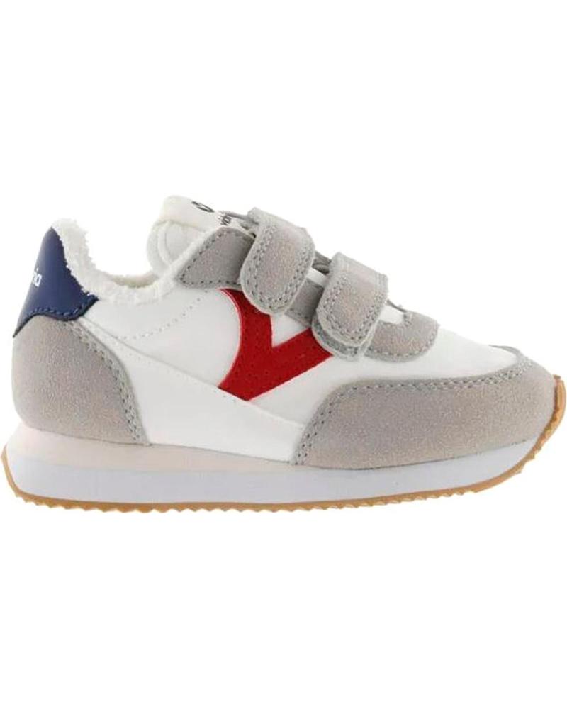 Deportivas de Niña y Niño VICTORIA SNEAKERS NYLON ASTRO KIDS 1137100 ROJO
