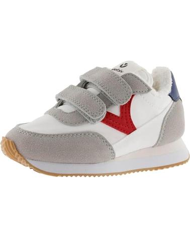 Deportivas de Niña y Niño VICTORIA SNEAKERS NYLON ASTRO KIDS 1137100 ROJO