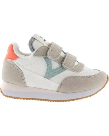 Deportivas de Niña y Niño VICTORIA SNEAKERS NYLON ASTRO KIDS 1137100 CELESTE
