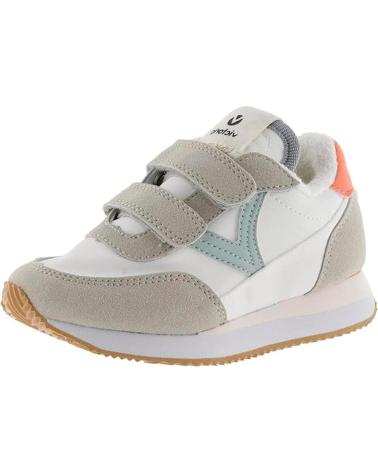 Sportif pour Fille et Garçon VICTORIA SNEAKERS NYLON ASTRO KIDS 1137100 CELESTE