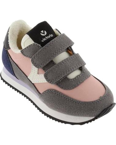 Sportif pour Fille VICTORIA ZAPATILLAS BASKET ASTRO 1137102 NUDE