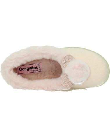 Hausschuhe für Mädchen CONGUITOS LI1 58606 ROSA