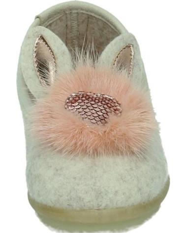 Hausschuhe für Mädchen CONGUITOS LI1 58610 BEIGE