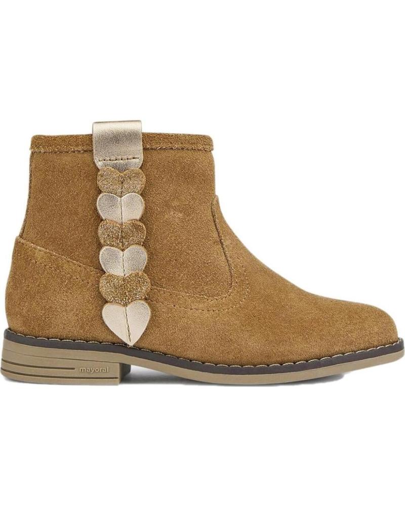 Botas de Niña MAYORAL 46303 BOTN PIEL ECOFRIENDS NIA CAMEL VARIOS COLORES