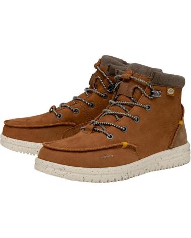 Botas de Hombre HEY DUDE BOTA DE HOMBRE BRADLEY LEATHER DE RESISTENTE AL AGUA COGNAC