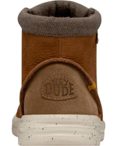 Botas de Hombre HEY DUDE BOTA DE HOMBRE BRADLEY LEATHER DE RESISTENTE AL AGUA COGNAC