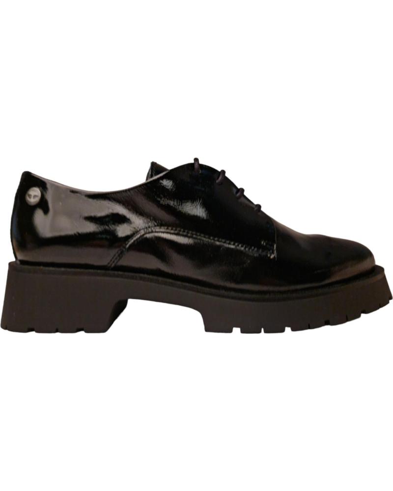 MOCASSINS EN CUIR VERNI MIS ALAS ROLCHA NOIR NEGRO