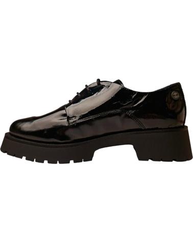 MOCASSINS EN CUIR VERNI MIS ALAS ROLCHA NOIR NEGRO