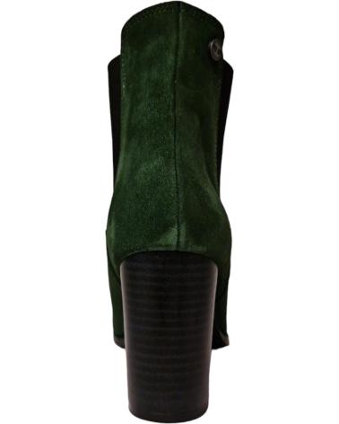 EMERALD GREEN SUEDE ANKLE BOOTS RADIS - MIS ALAS VERDE