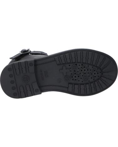 Woman and girl and boy boots GEOX J049QB 000BC J ECLAIR C9999 BLACK