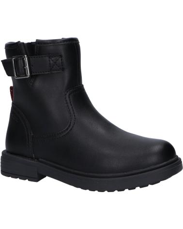 Woman and girl and boy boots GEOX J049QB 000BC J ECLAIR C9999 BLACK