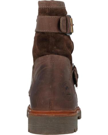 Stivaletti per Donna PANAMA JACK BOTA HEBILLAS PIEL MARRON CASTANO