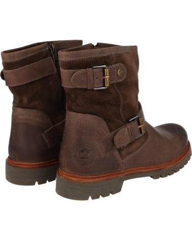 Stivaletti per Donna PANAMA JACK BOTA HEBILLAS PIEL MARRON CASTANO
